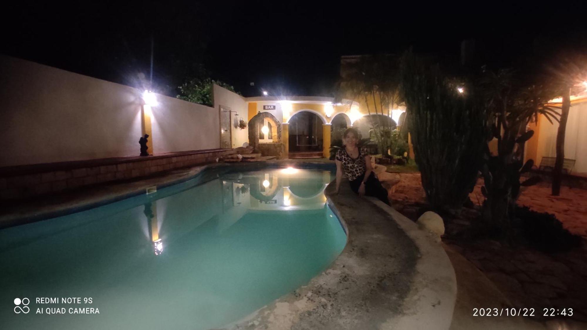 Bed and Breakfast Quinta Rosita Ticul Esterno foto